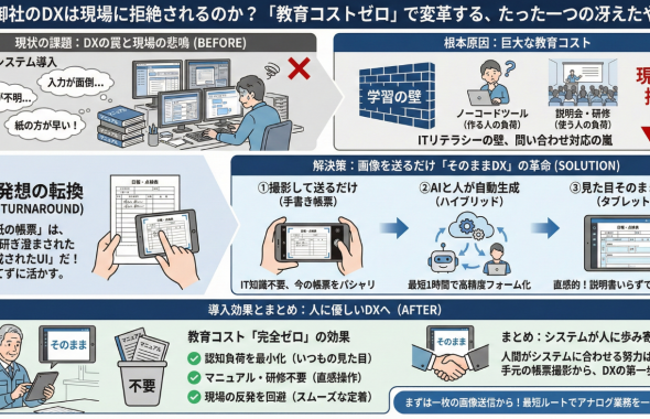 なぜ御社のdxは現場に拒絶されるのか？ インフォグラフィックス